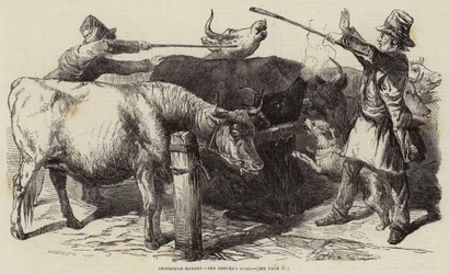 Mercado de Smithfield, el bastón del conductor